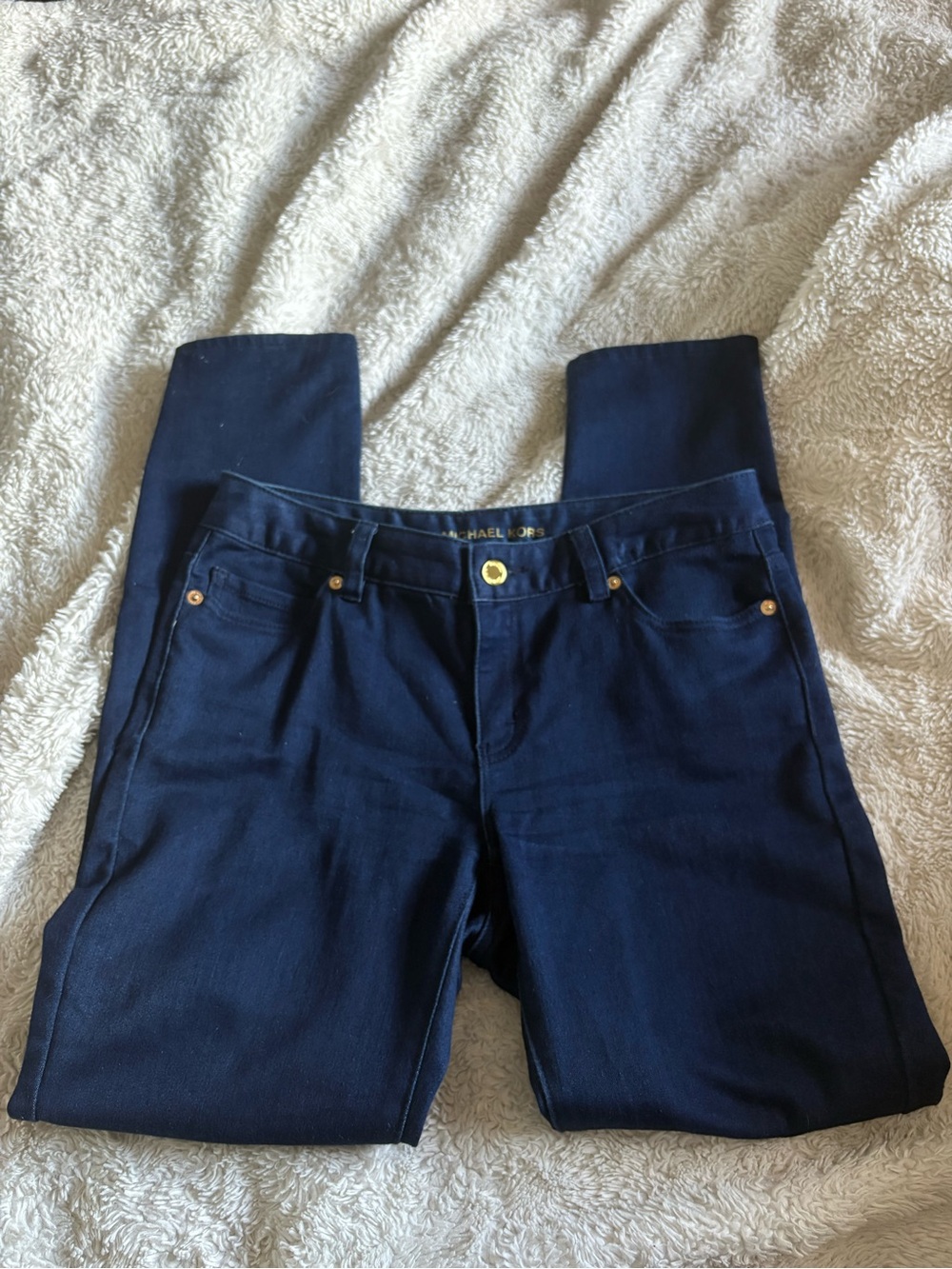 Michael Kors Navy Skinny Jeans
